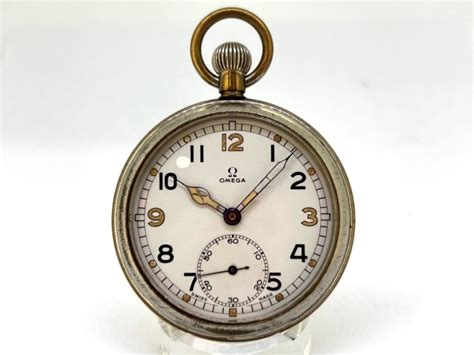 military issue omega pocket watch|omega military pocket watch.